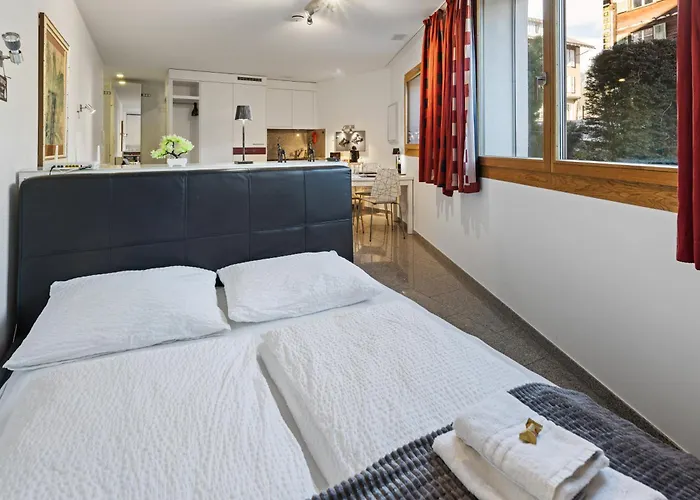 Bergstudio I Laax I I Berg I Caumasee I Gratis Parkplatz Flims